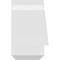 Ekena Millwork Eugene Architectural Grade PVC Gable Bracket, 48"W x 8"H x 6"D x 6"F, 4/12 Pitch GBP048X08X0606EUG00 - alternate 5